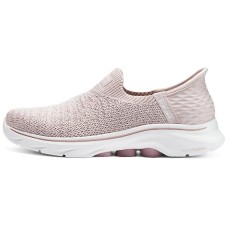 Skechers GO WALK 7 Cushioned Wear-Resistant Breathable Lightweight Low-Top Casual Running Shoes Women's Pink Розовый, 35