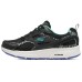 Skechers Go Run Consistent Cushioning Wear-Resistant Low-Top Running Shoes Women's Black Green black/mint green, 35.5