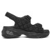 Skechers D'LITES 4.0 Sports Sandals Women's Black 36