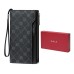 GOLF PVC Cell Phone Pouch, Wallet, Clutch Small Size Men's Black Черный