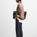 ZARA Sweaters Men Chocolate Коричневый, M(180/96A)