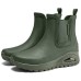 Skechers Street Anti-Slip Wear-Resistant Mid-Top Casual Shoes Women's Olive Green Зеленый, 35