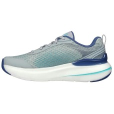 Skechers Wear resistant And Lightweight Low Top Casual Shoes Women's White Blue White blue, 39