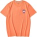 Skechers Colorful T Shirt Unisex Coral Golden Orange Coral Gold Orange/013Z, L