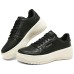 Skechers Court Classics Anti-Slip Wear-Resistant Low-Top Skateboard Shoes Women's Black White Черно-белый, 38.5
