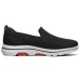Skechers Go Walk 5 Low Top Loafers Black/White 43.5