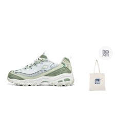 Skechers D'Lites 1.0 Chunky Sneakers Women's Low-Top Mint Green Зеленый, 36.5