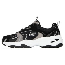 Skechers Sport D'Lites 4.0 Shoes 'Black Grey White' Women's 38