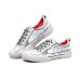 Skechers Dr. Seuss X Skechers Bob's B Wilder Low Casual Shoes White/Blue/Black Women's 35