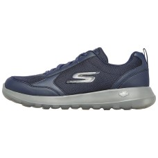 Skechers GoWalk Ma Cushioned Slip-Resistant Abrasion-Resistant Low-Top Casual Shoes Men's Marine Blue 44