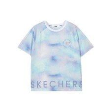 Skechers Kids T-Shirts Blue Purple Gradient, XL