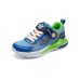 Skechers Kids Abrasion Resistant Breathable Kids Lifestyle Shoes Blue Green Kids' Синий/Лимонный, 31