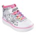 Skechers Sport Court 92 Anti-Slip Wear-Resistant Mid-Top Kids' Skateboarding Shoes White Black Kids' Черно-белый, 32