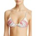 Tularosa 260375 Women's Triangle Smocked Adjustable Straps Bikini Top Size M