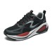 Skechers Sport Cushioning Wear-Resistant Low-Top Casual Shoes Men's Black Red Красно-черный, 40