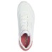 Skechers Cushioning Anti-Slip And Wear-Resistant Low-Top Casual Shoes Women's Red White Red White, 40
