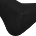 Skechers Mid Calf Socks Unisex 3 Pack 3 Pack (Carbon Black), M