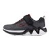 Skechers Kids BOYS Anti Slip Wear Resistant Low Top Kids' Running Shoes Black Teenagers Black Red/Gray, 27.5