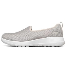Skechers Go Walk Joy Slip On Shoes Gray/Chestnut Women's 40