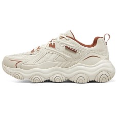 Skechers D'lites 1.0 Sneakers 'Beige Brown' White Umber, 39