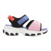 Skechers D'LITES Series Breathable Children's Sandals Black Blue Orange Teenagers 32