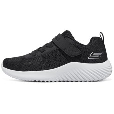 Skechers BOYS Slip Resistant Cushioning Abrasion Resistant Low Top Kids' Running Shoes Black Kids' Черный, 30