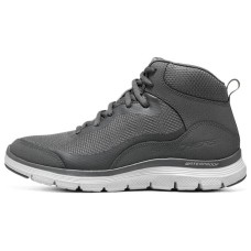 Skechers Flex Advantage 4.0 Slip Resistant, Abrasion Resistant, Thermal High Top Casual Shoes Men's Charcoal Gray 39.5