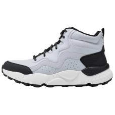 Skechers Anti-Slip Wear-Resistant Mid-Top Casual Shoes Men's Gray Серый черный, 41