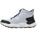 Skechers Anti-Slip Wear-Resistant Mid-Top Casual Shoes Men's Gray Серый черный, 41