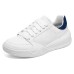 Skechers Sport Denali Shoes 'White Navy' Women's White blue, 36.5
