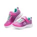 Skechers Girls Cushioning, Wear Resistant Low Top Kids' Running Shoes Peach Red Multicolor Teenagers Peach Pink/Multicolor, 35