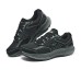 Skechers Go Run Consistent Slip-Resistant Rebound Low-Top Running Shoes Men's Black Gray Black Gray, 42