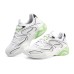 Skechers D'LITES HYPER BURST Chunky Sneakers Women's Low-Top White/Lemon 38