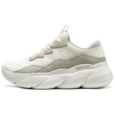 Skechers Anti Slip Wear Resistant Low Top Running Shoes Women's Ivory Бежевый, 37.5