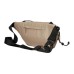 Skechers Nylon One Shoulder Crossbody Fanny Pack Regular Unisex Ivory White With Khaki Accents Ivory White with Khaki Accents
