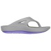 Skechers ON THE GO Odor Resistant Slip Resistant Flip Flops Women's Gray Purple Серый с фиолетовым, 36