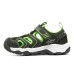 Skechers Durable Breathable Children's Sandals Black Green Teenagers 27.5
