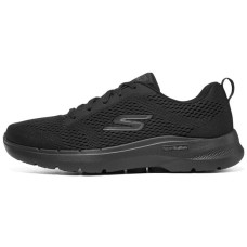 Skechers Go Walk 6 Avalo Lace Up 'Pure Black' 41