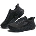 Skechers Max Cushioning Elite 2.0 Cushioning Wear-Resistant Low-Top Casual Shoes Men's Black Черный, 42.5