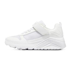 Skechers Cushioned Wear-Resistant Lightweight Kids Lifestyle Shoes White Kids' Белый, 27.5