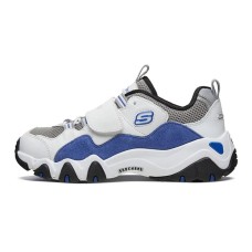 Skechers Slip-Resistant Cushioning Wear-Resistant Kids Lifestyle Shoes Blue Teenagers 32