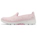 Skechers Go Walk 5 Cushioning Wear-Resistant Low-Top Casual Shoes Women's Pink Розовый, 39