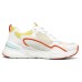 Skechers BOBS BAMINA Cushioning Anti-Slip Wear-Resistant Breathability Low-Top Running Shoes Women's White Yellow 38