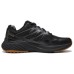 Skechers Cushioned Wear-Resistant Breathable Lightweight Low-Top Casual Running Shoes Men's Black Gold Черный, 41.5