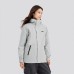 Skechers Hiking Urban Living/Travel/Commuting Warm Windbreaker Jacket Women's Moon Rock Gray Moon Gray, M