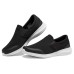 Skechers Rover X Cushioning, Slip Resistant, Abrasion Resistant, Breathable Low Top Casual Shoes Men's Black White 44