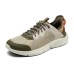 Skechers Cushioning Wear-Resistant Breathable Coverage Support Rebound Mid-Top Casual Shoes Men's Gray Green Gray Green, 45