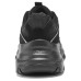 Skechers DLITES Anti-Slip Wear-Resistant Breathable Support Low-Top Chunky Sneakers Women's All Black Черный, 36