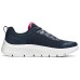 Skechers Go Walk Fle Cushioning Anti-Slip Wear-Resistant Breathability Low-Top Casual Running Shoes Women's Black Red Красно-черный, 39.5