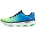 Skechers Cushioning Rebound Low-Top Casual Running Shoes Men's Green Blue зеленый/синий, 40